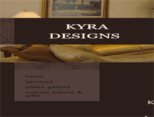 Tablet Screenshot of kyradesigns.net